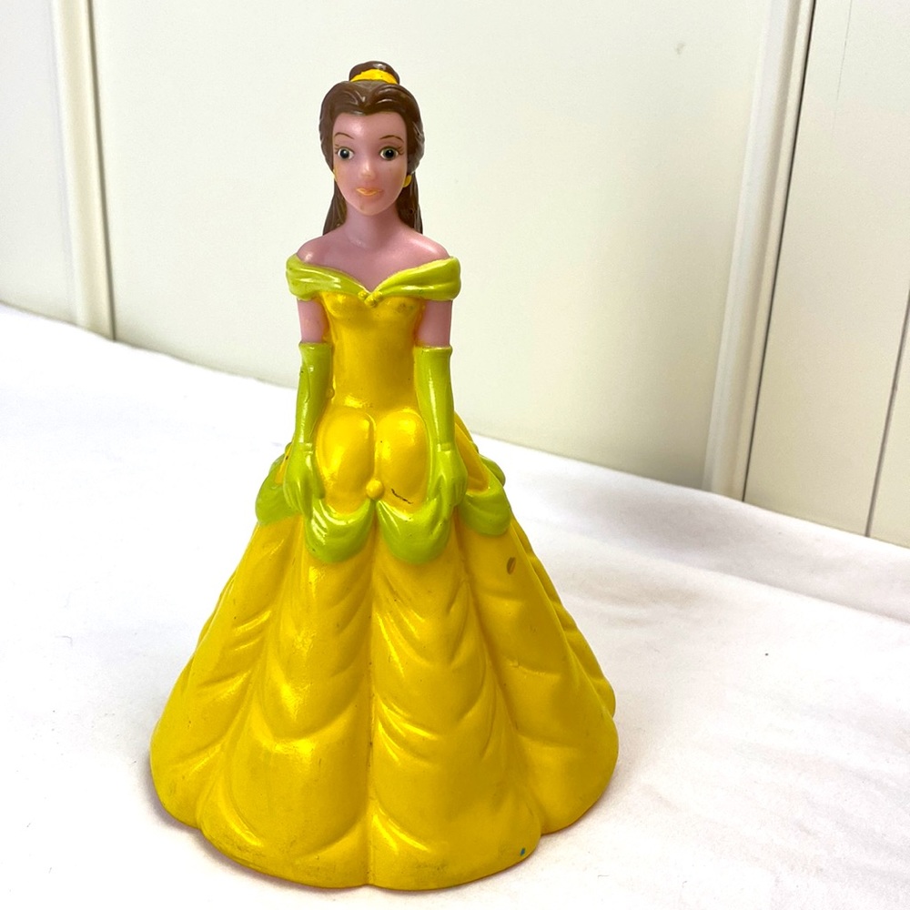 Vintage Disney Beauty and the Beast Belle doll rubber puppet